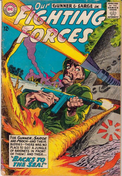 1963-64 Our Fighting Forces #79-86 DC Comics Good/Very Good (MEARS Auction LOA)
