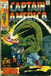 1969-70 Captain America #115 #120-122 Marvel Comics (MEARS LOA)