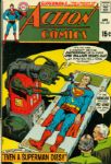 1970 Action Comics #386-388 and #390-392 DC Comics (MEARS LOA) Featuring Superman