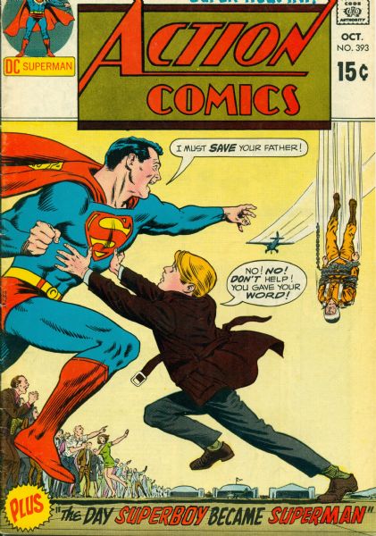 1970-1971 Action Comics #393-398 DC Comics MEARS F/VF (MEARS LOA)