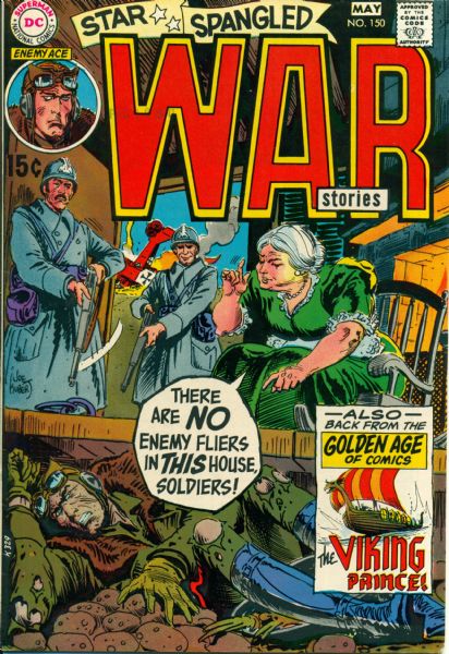 1970 Star Spangled War & Enemy Ace DC Comics Fine/Very Fine (MEARS Auction LOA)