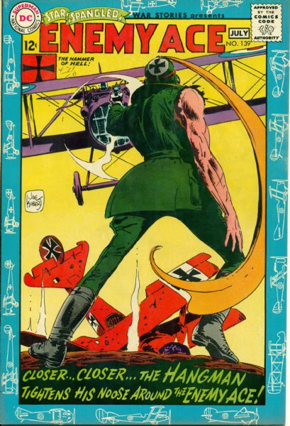 1968 Star Spangled War Stories Enemy Ace #138-139 DC Comics Very Good/Fine (MEARS Auction LOA)