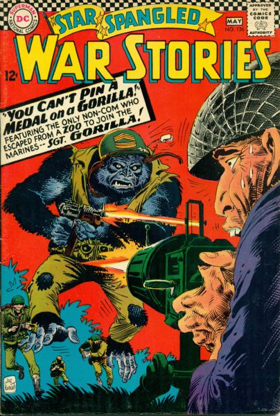 1965-66 Star Spangled War Stories #125-126 DC Comics Fine/Very Fine (MEARS Auction LOA)