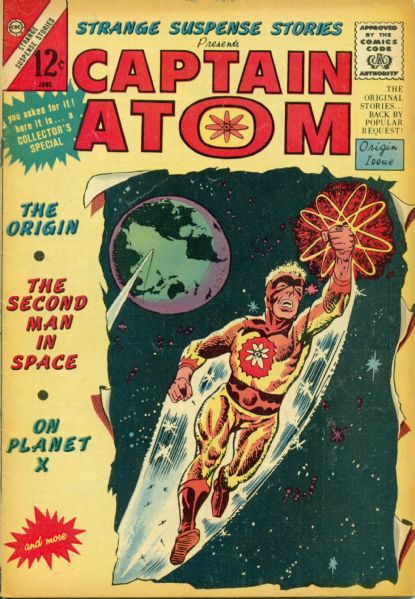 1965 Strange Suspense Stories Presents Captain Atom#75, 76, 78, 79, 81 & 82 Charlton Comics Fine/Very Fine (MEARS Auction LOA)