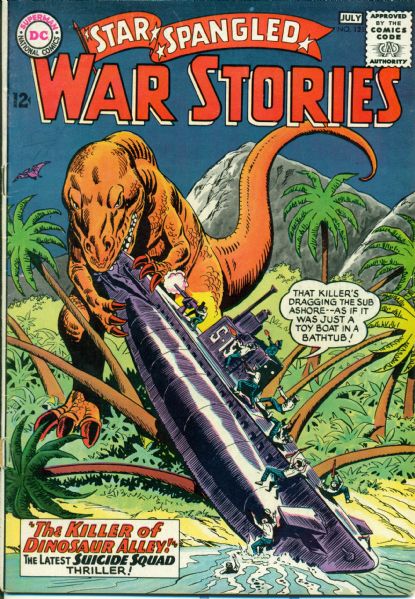 1964-65 Star Spangled War Stories #121 & 123-124 DC Comics Very Good/Fine- (MEARS Auction LOA)
