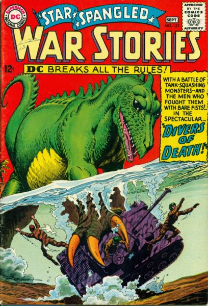 1965 Star Spangled War Stories #122 DC Comics Very Good (MEARS Auction LOA)