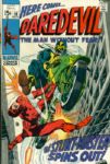 1969-70 Here Comes Daredevil #54-63 Marvel Comics Very Good/Very Fine (MEARS Auction LOA)