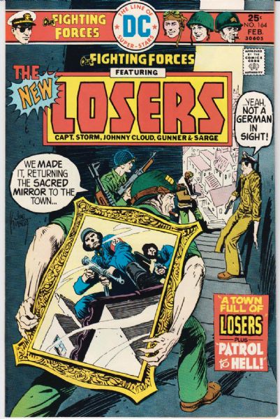 1971-77 Our Fighting Forces The Losers #133-181 DC Comics - Lot of 49 (MEARS Auction LOA)