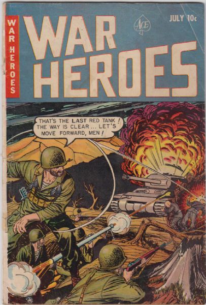 1952-59 War Comics Golden/Silver Age Ungraded (MEARS Auction LOA) - Lot of 5