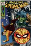 1969-70 The Amazing Spider-Man #75-81 Marvel Comics (Featuring John Romita Cover/Art; John Romita and Stan Lee Stories)