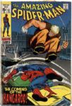1969-70 The Amazing Spider-Man #75-81 Marvel Comics (Featuring John Romita Cover/Art; John Romita and Stan Lee Stories)