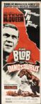 1964 The Blob Plus Dinosaurs Insert (14"x36") Original Movie Poster (MEARS Auction LOA) Starring Steve McQueen