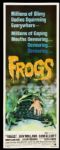 1972 Frogs Insert (14"x36") Original Movie Poster (MEARS LOA) 
