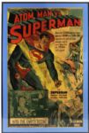 1950 Rare & Desirable Atom Man vs. Superman Kirk Alyn (Played Superman) Signed Chapter 8 One-Sheet Serial Poster
