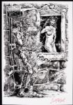 1980-2006 S. Clay Wilson Group Lot of Three Limited Edition Signed Prints and Matchbook Prints Measures 6.5 x 12 to 13 x 19 (MEARS LOA)  