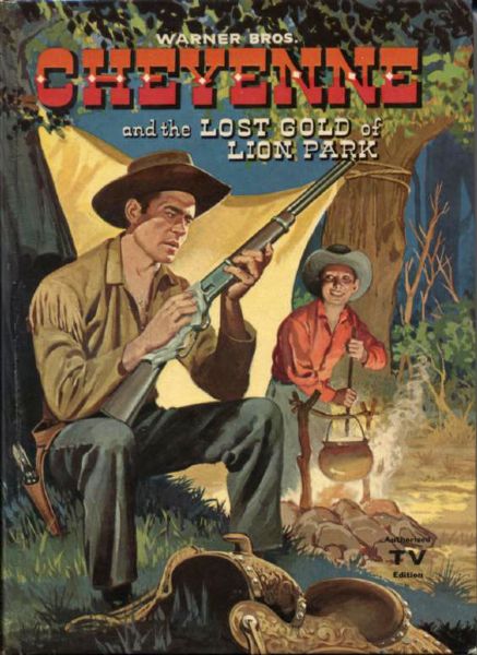 1958 Cheyenne and the Lost Gold of Lion Park HC Book by Steve Frazee - Whitman Publishing