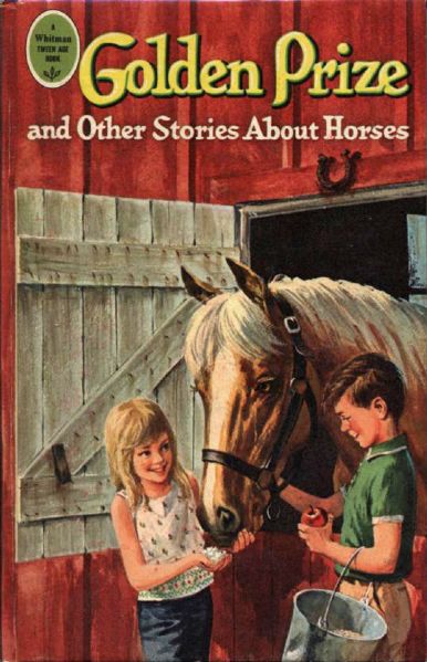 1965 Golden Prize & Other Stories About Horses HC Book - Whitman Publishing