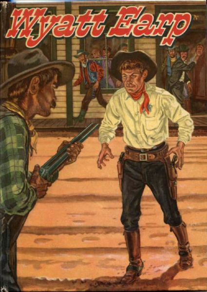 1956 Wyatt Earp HC Book by Philip Ketchum - Whitman Publishing