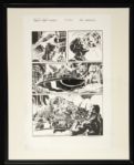 2010 Bill Reinhold "Magnus Robot Fighter #1 Page 22 Original Illustration" 16"x20" Black and White Original Illustration Artwork (MEARS LOA) RARE!!!