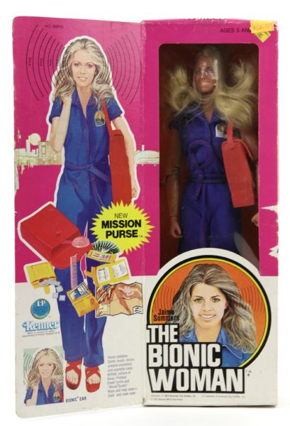 1973 The Bionic Woman Jamie Sommers Kenner Figure With Original Box 