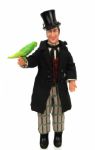 1970s circa Dr. Dolittle and Parrot Polynesia Mattel Action Figure (MEARS LOA)