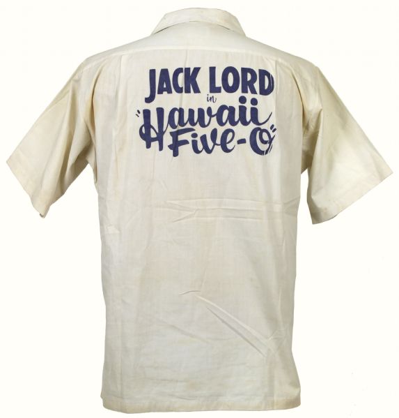 1968-80 Jack Lord in Hawaii 5.0 Button Up Short Sleeve Set Shirt (MEARS LOA)