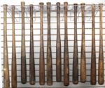 1917-31 H&B Louisville Slugger Professional Model Game Used Bats (Lot of 12)