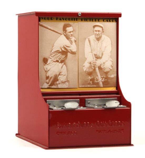 1940s-50s Exhibit Card Table Top Machine