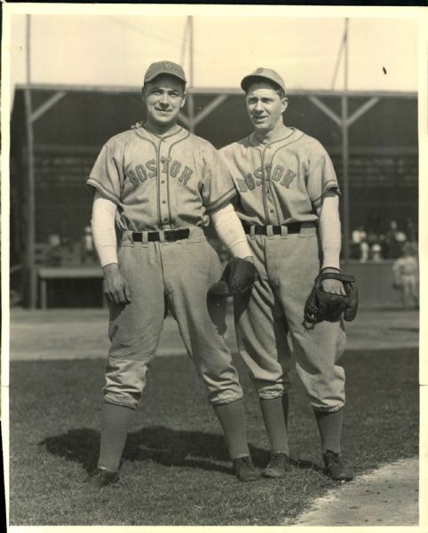1926 Tony & Al Cuccinello Boston Braves "The Sporting News Collection Archives" Original 8" x 10" Photo (Sporting News Collection Hologram/MEARS Photo LOA)