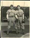 1926 Tony & Al Cuccinello Boston Braves "The Sporting News Collection Archives" Original 8" x 10" Photo (Sporting News Collection Hologram/MEARS Photo LOA)