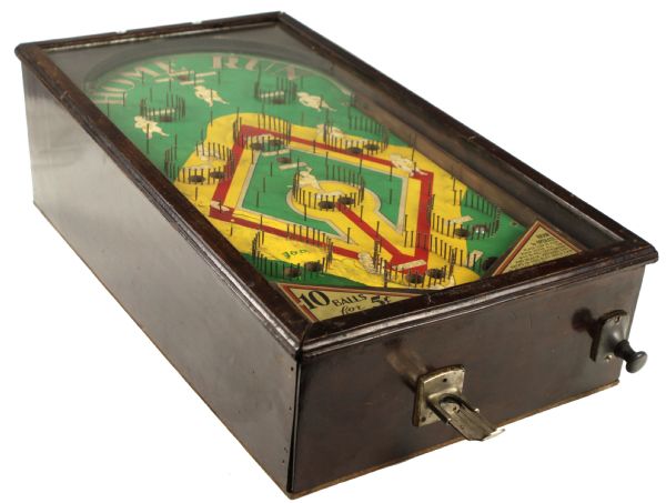 1930s Home Run Baseball Pinball Machine 