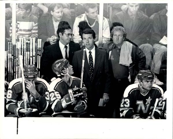 1985-95 circa Minnesota North Stars and Dallas Stars "TSN Collection Archives" Original Photo (Sporting News Collection Hologram/MEARS Photo LOA) - Lot of 105