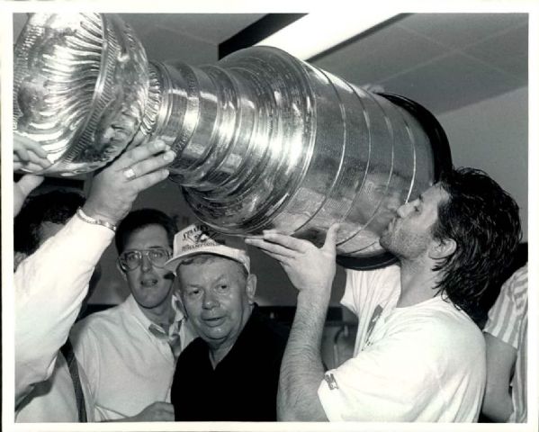 1976-96 Calgary Flames / Atlanta Flames "The Sporting News Collection Archives" Original Photos (Sporting News Collection Hologram/MEARS Photo LOA) - Lot of 59