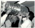 1976-96 Calgary Flames / Atlanta Flames "The Sporting News Collection Archives" Original Photos (Sporting News Collection Hologram/MEARS Photo LOA) - Lot of 59
