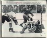 1976-96 Calgary Flames / Atlanta Flames The Sporting News Collection Archives Original Photos (Sporting News Collection Hologram/MEARS Photo LOA) - Lot of 59
