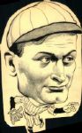 1897-1910 Rube Waddell Eccentric Hurler "The Sporting News Collection Archives" 6" x 10.5" Original Illustration Art (Sporting News Collection Hologram/MEARS Photo LOA) Unique 1:1