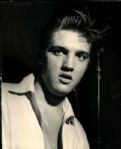 1950s Elvis Presley King of Rock N Roll "The Sporting News Collection Archives" Original 6.75" x 8.5" PSA/DNA Type 1 Photo (Sporting News Collection Hologram/MEARS Photo LOA)