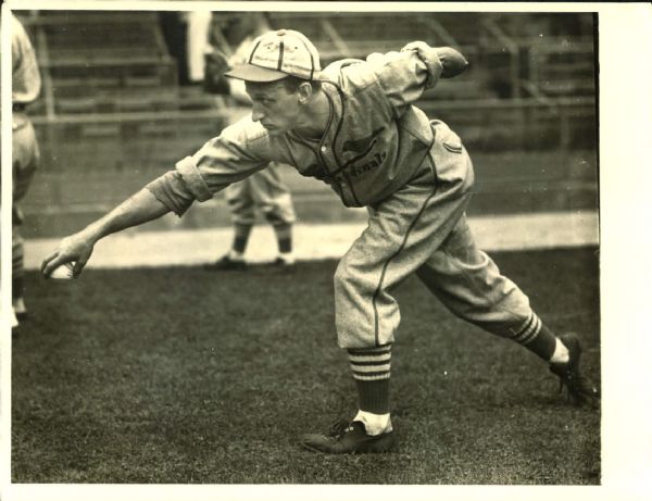 1938 Orville Paul St. Louis Cardinals "The Sporting News Collection Archives" Original 6.5" x 8.5" PSA/DNA Type 1 Photo (Sporting News Collection Hologram/MEARS Photo LOA)