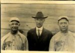 1920 Connie Mack Danny Murphy Harry Davis Philadelhpia Athletics "The Sporting News Collection Archives" Original 5.75" x 8" PSA/DNA Type 1 Photo (Sporting News Collection Hologram/MEARS Photo LOA)