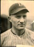 1920 Babe Pinelli Detroit Tigers "The Sporting News Collection Archives" Original Photo (Sporting News Collection Hologram/MEARS Photo LOA)