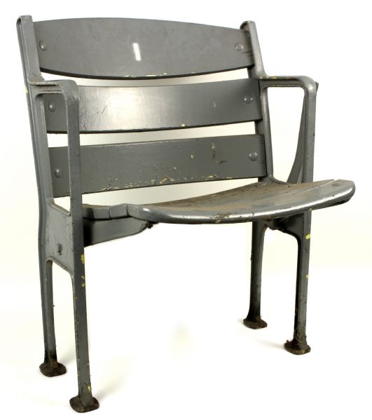 1950s Memorial  Stadium Baltimore Orioles and Colts  Wooden Seat #1 Memorial Stadium LOA