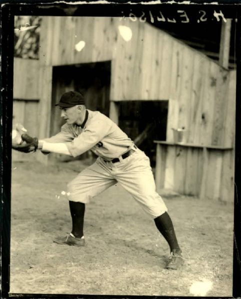 1916 Babe Ellison Detroit Tigers "The Sporting News Collection Archives" Original Photo (Sporting News Collection Hologram/MEARS Photo LOA)
