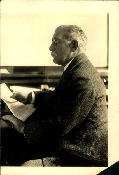 1910s J. Walter Spalding Baseball Manufacturer "The Sporting News Collection Archives" Original 6.5" x 10" Photo (Sporting News Collection Hologram/MEARS Photo LOA)