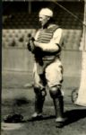 1913-18 circa Wally Schang Philadelphia Athletics "The Sporting News Collection Archives" Modern 5" x 8" Photo (Sporting News Collection Hologram/MEARS Photo LOA)