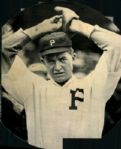 1913-1914 Grover Cleveland Alexander Philadelphia Phillies "The Sporting News Collection Archives" Original Photo (Sporting News Collection Hologram/MEARS Photo LOA)