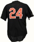 1990 John Mitchell Baltimore Orioles Game Worn BP Jersey (MEARS Auction LOA)