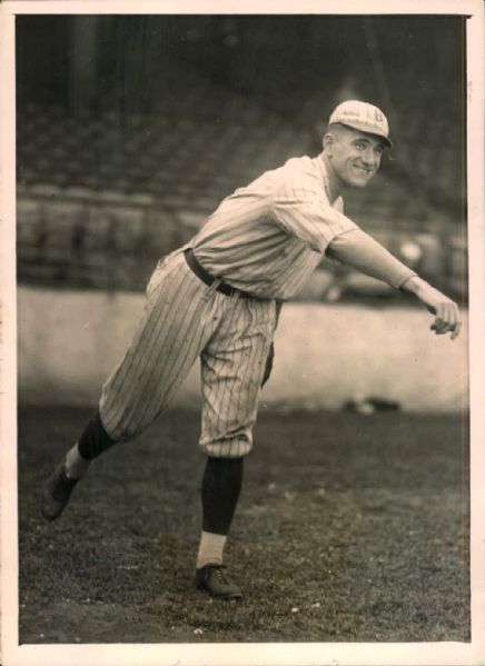 1920-21 Johnny Miljus Brooklyn Robins "The Sporting News Collection Archives" Original Photo (Sporting News Collection Hologram/MEARS Photo LOA)