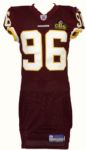2003 Greg Scott Washington Redskins Game Issued Jersey (MEARS Auction LOA)
