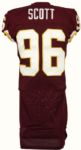 2003 Greg Scott Washington Redskins Game Issued Jersey (MEARS Auction LOA)