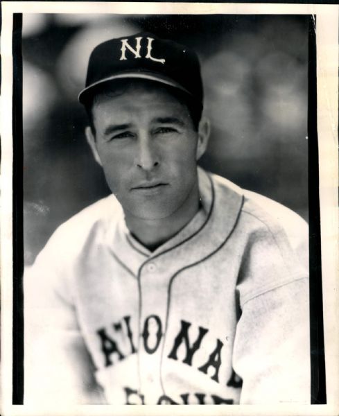 1933 Lefty ODoul Brooklyn Dodgers "The Sporting News Collection Archives" Original 8" x 10" Photo (Sporting News Collection Hologram/MEARS Photo LOA)